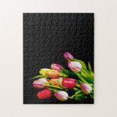 Tulip Painting - Originelle Blume Kunst Puzzle (Vertikal)