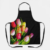 Tulip Painting - Originelle Blume Kunst Schürze (Vorderseite)