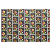 Tulip Painting - Originelle Blume Kunst Stoff (Fat Quarter (45,7 x 55,9 cm))