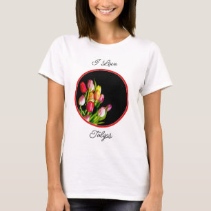 Tulip Painting - Originelle Blume Kunst T-Shirt