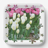 Tulip Pappteller (Vorderseite)