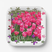 Tulip Pappteller (Vorderseite)