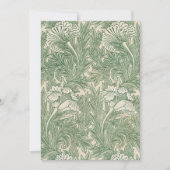 Tulip Pattern (1875) von William Morris Einladung (Vorderseite)