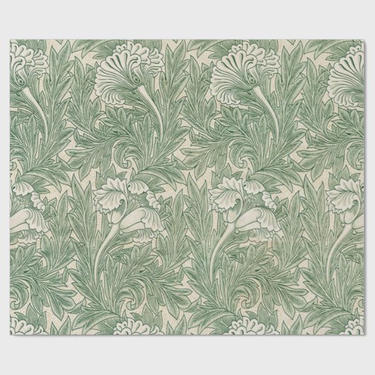 Tulip Pattern (1875) von William Morris Geschenkpapier (Flach)