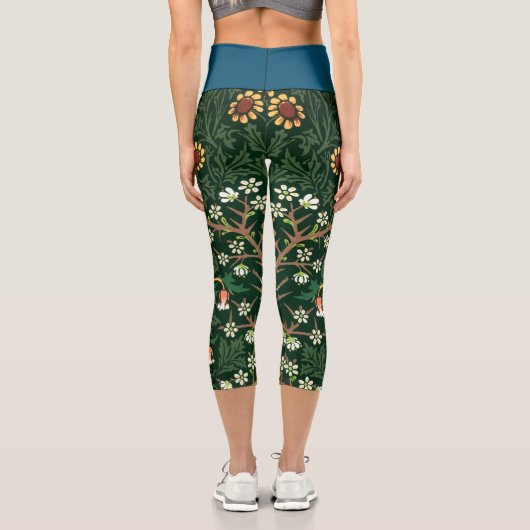 TULIP PATTERN CAPRI LEGGINGS (Rückseite)