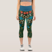 TULIP PATTERN CAPRI LEGGINGS (Vorderseite)