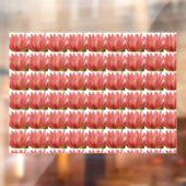 Tulip Pattern Fensteraufkleber (Blatt 2)