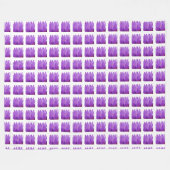 Tulip Pattern Fleecedecke (Vorderseite (Horizontal))