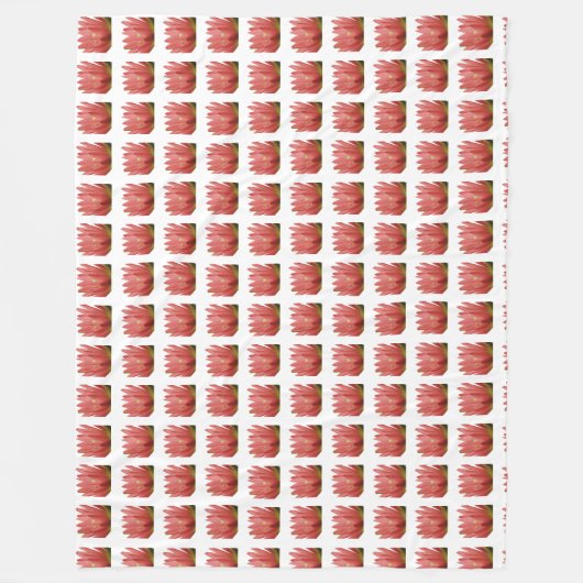 Tulip Pattern Fleecedecke (Vorderseite)