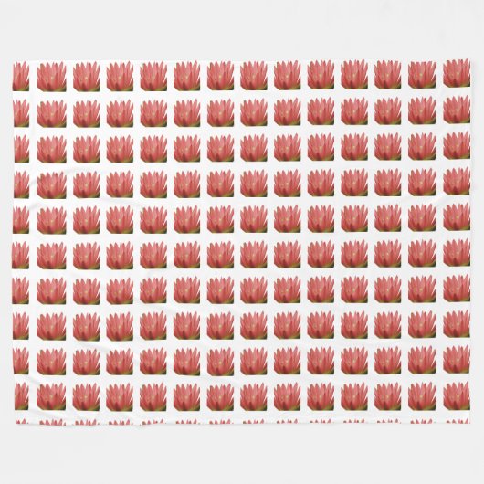 Tulip Pattern Fleecedecke (Vorderseite (Horizontal))