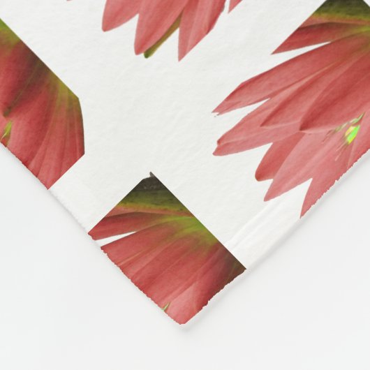 Tulip Pattern Fleecedecke (Ecke)