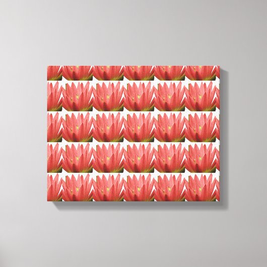Tulip Pattern Leinwanddruck (Vorderseite)
