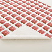 Tulip Pattern Sherpadecke (3/4)