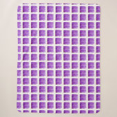 Tulip Pattern Sherpadecke (Vorderseite)