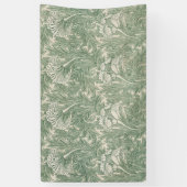 Tulip Pattern (von William Morris) Banner (Vertikal)