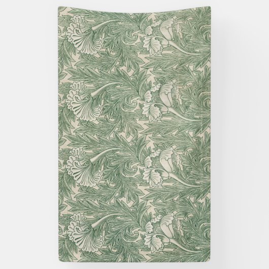 Tulip Pattern (von William Morris) Banner (Vertikal)