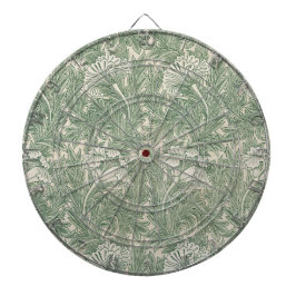 Tulip Pattern (von William Morris) Dartscheibe
