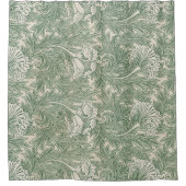 Tulip Pattern (von William Morris) Duschvorhang (Vorderseite)