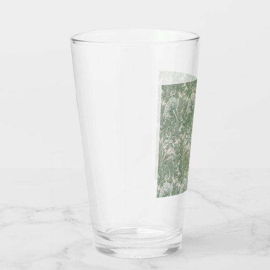 Tulip Pattern (von William Morris) Glas (Rechts)