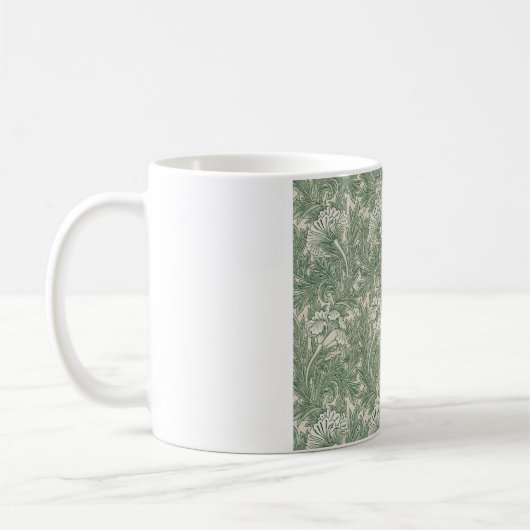 Tulip Pattern (von William Morris) Kaffeetasse (Links)
