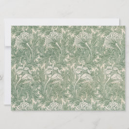 Tulip Pattern (von William Morris) Karte