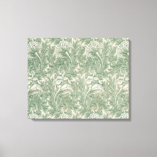 Tulip Pattern (von William Morris) Leinwanddruck