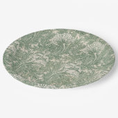 Tulip Pattern (von William Morris) Pappteller (Schrägansicht)