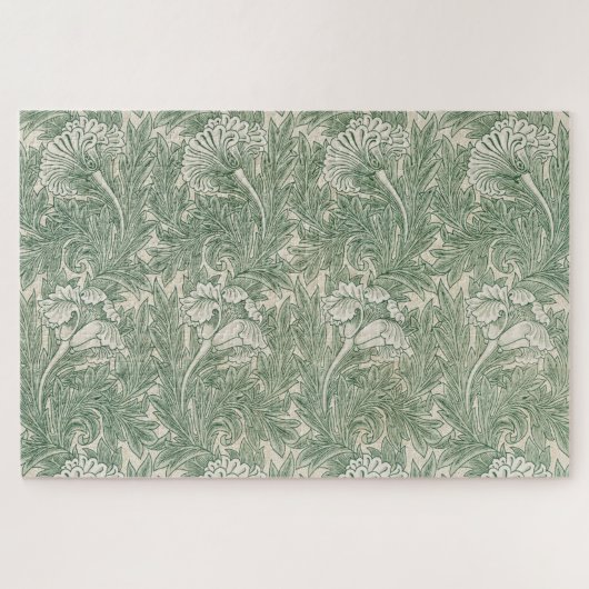 Tulip Pattern (von William Morris) Puzzle (Horizontal)