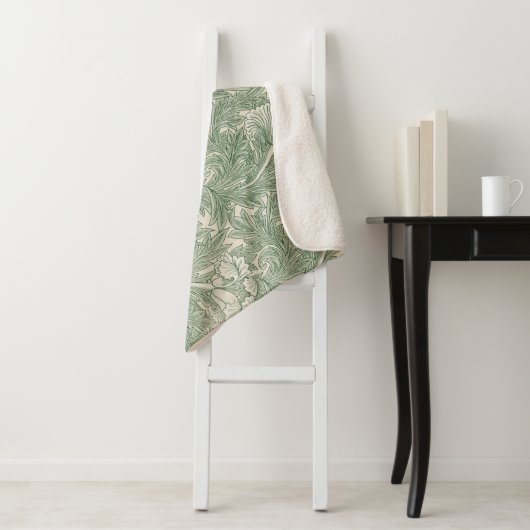 Tulip Pattern (von William Morris) Sherpadecke (Beispiel)