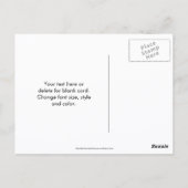 Tulip Petals Flower Photography Personalized Postkarte (Rückseite)