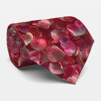 Tulip Petals Seamless Floral Pattern Krawatte