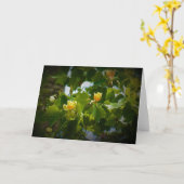 Tulip Poplar Blossom, Karte (Gelbe Blume)