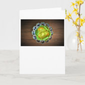 Tulip Poplar Blossom, Karte (Gelbe Blume)