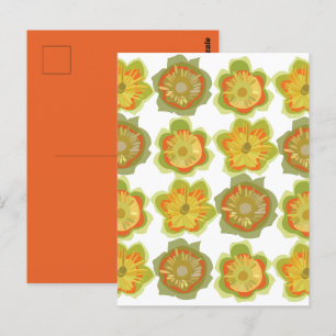 Tulip Poplar Blume Floral Postkarte
