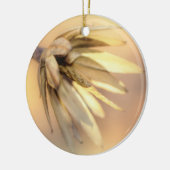 Tulip Poplar Empty Seed Pod Keramikornament (Links)