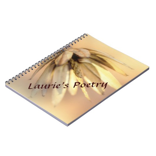 Tulip Poplar Empty Seed Pod Notizblock (Linke Seite)