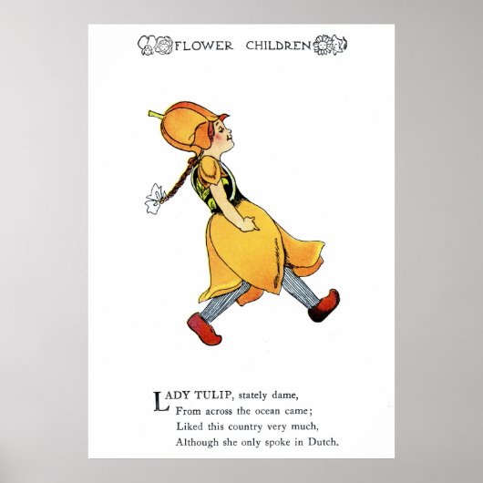 Tulip Poster (Vorne)