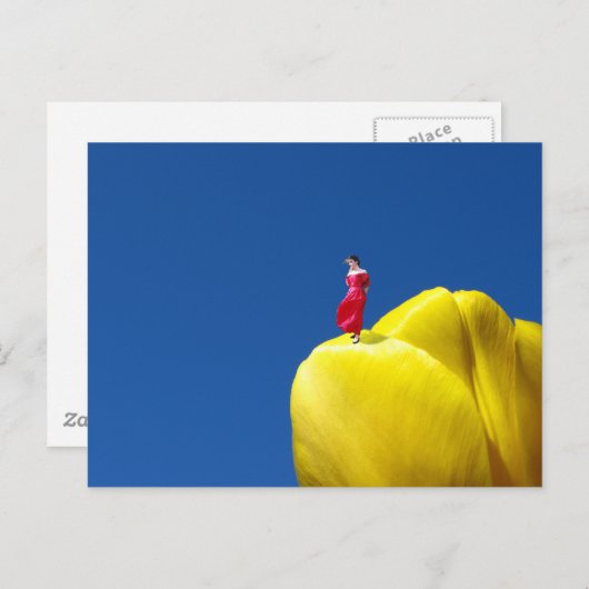 Tulip Postkarte (Vorne/Hinten)