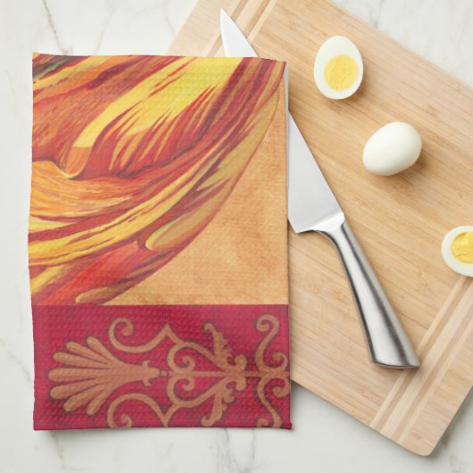 Tulip Power I Geschirrtuch (Viertel Falte)