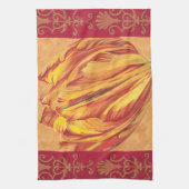 Tulip Power I Geschirrtuch (Vertikal)