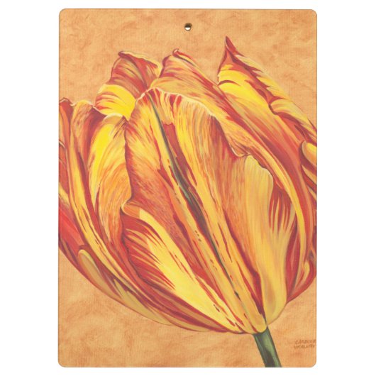 Tulip Power I Klemmbrett (Rückseite)