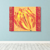 Tulip Power I Leinwanddruck (Insitu (Holzboden))