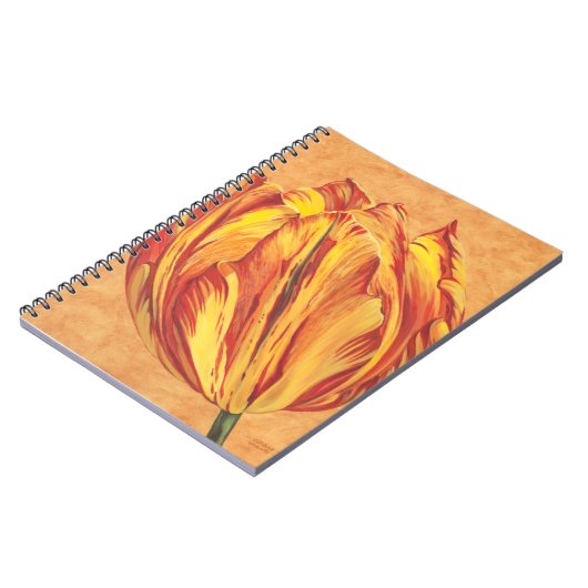 Tulip Power I Notizblock (Linke Seite)