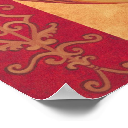 Tulip Power I Poster (Ecke)