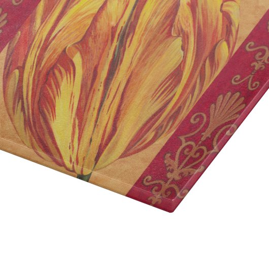 Tulip Power I Schneidebrett (Ecke)
