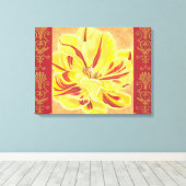 Tulip Power II Leinwanddruck (Insitu (Holzboden))