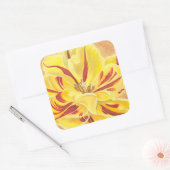 Tulip Power II Quadratischer Aufkleber (Umschlag)
