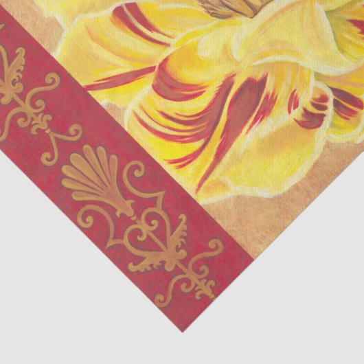 Tulip Power II Seidenpapier (Ausschnitt)