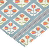 Tulip quilt kurzer tischläufer (Ecke)