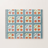 Tulip quilt puzzle (Horizontal)